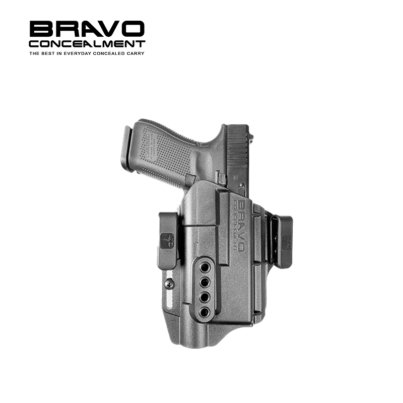 個人装備 Bravo Concealment OWB GLOCK w/ X300 Glock 23 Surefire X300 U-B Holster | OWB Concealed Carry