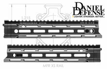 DanielDefense MFR™ 10.0 M-LOK® RAIL Daniel Defense MFR Rail, 10
