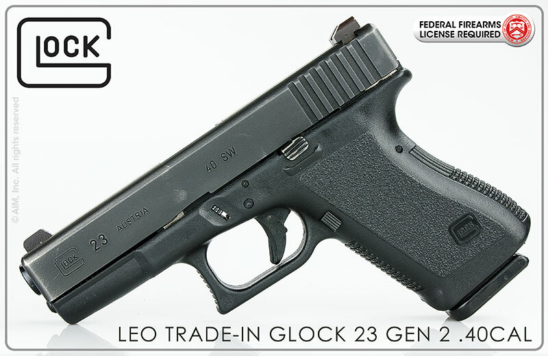 GLOCK 23 - G23 Gen 3 .40 Caliber Safe-Action Pistol | Academy