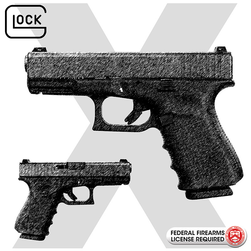 ＭＧＣ　GLOCK23 Glock 23 Gen5 40 S&W 4.02in Crushed Orchid Cerakote Pistol
