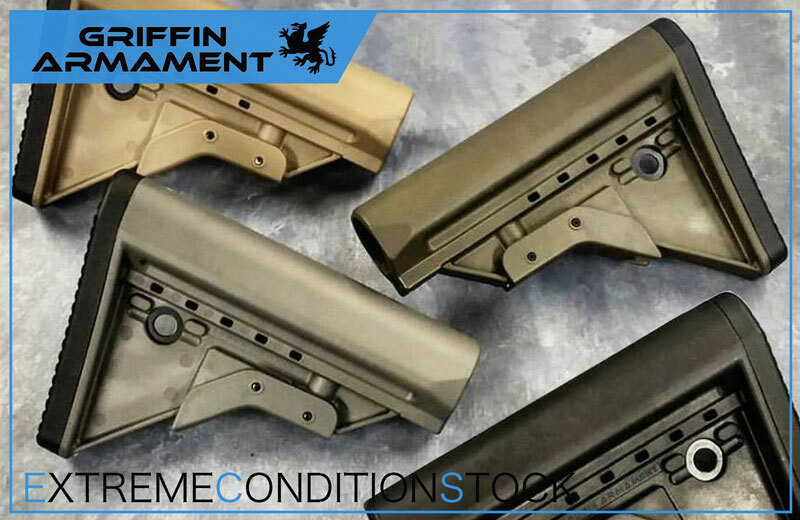 ガン　パーツ　グリフィンアーマメント ECSストック OD PTS Griffin Armament-Extreme Condition Stock (ECS)|PTS Steel